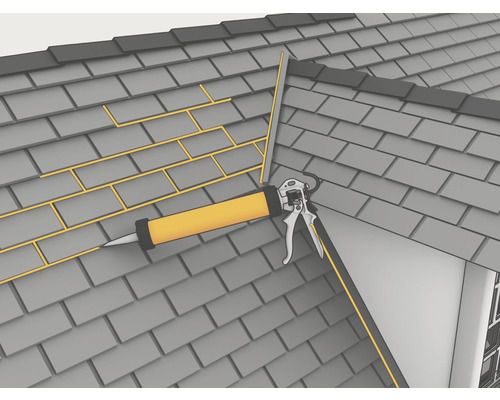 Sika BlackSeal BT, Bitumen-Abdichtung Kartusche à 300ml, schwarz - Dichten