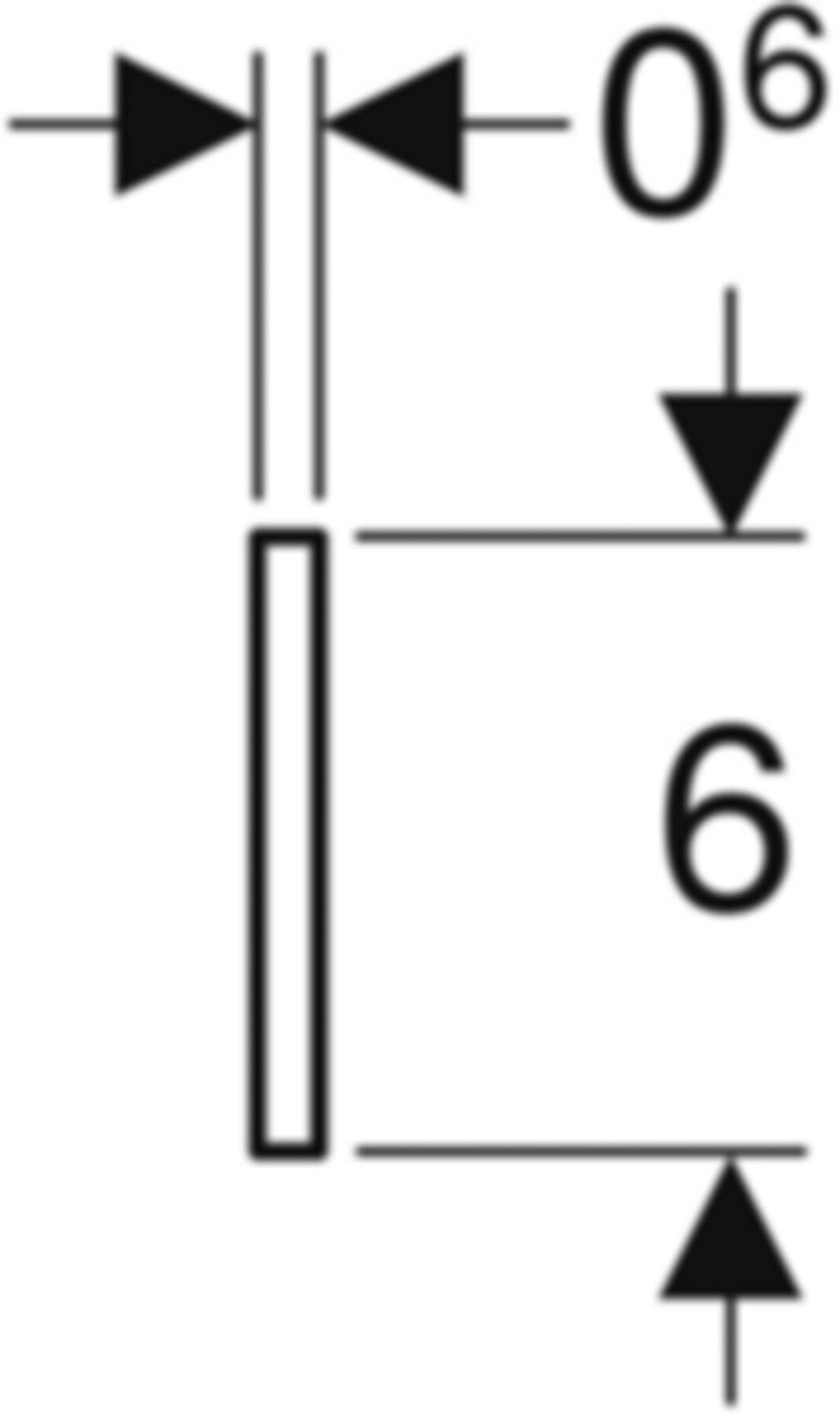 Schallschutz Dämm- und Trennstreifen für GIS Rolle à 15 m 461.119.00.1 - Geberit-Duofix