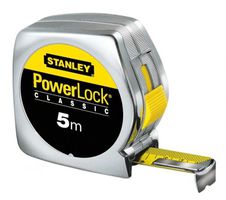 STANLEY Rollmeter, "Powerlock" L= 3m, B= 13mm, Metall-Gehäuse, 0-33-218 - Längenmessen
