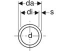 Dämmschlauch 20mm 602.800.00.1 - Geberit-Push Fit-Formstücke
