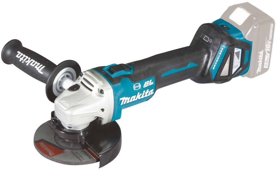 MAKITA Akku - Winkelschleifer 18V DGA513Z , Ø125mm , 3`000-8`500 U/min , Solo Karton - Makita Elektrowerkzeuge