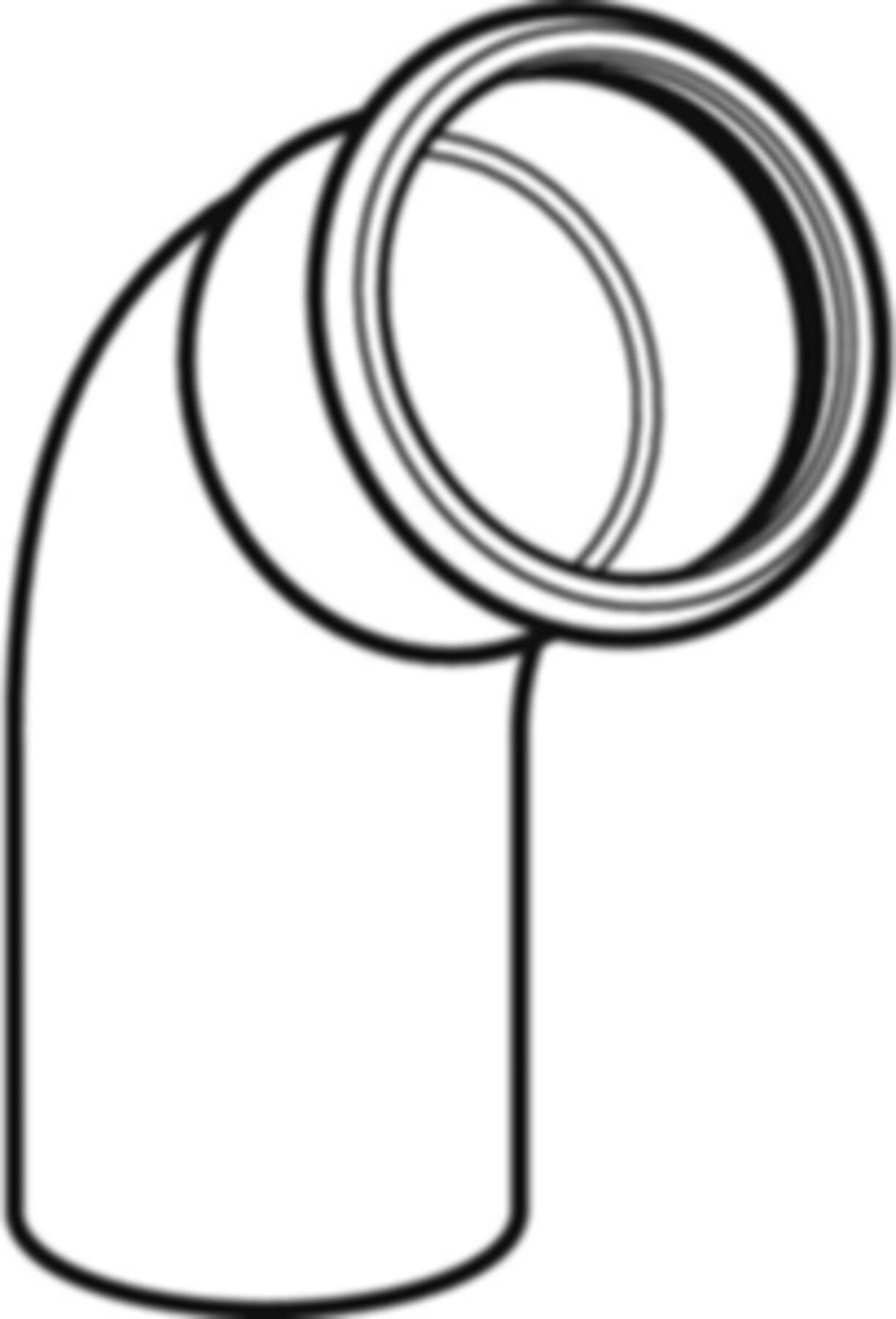 Bogen 60° m/Steckende 54mm 36177 - Mapress-Sanitär-Presssystem-Formstücke