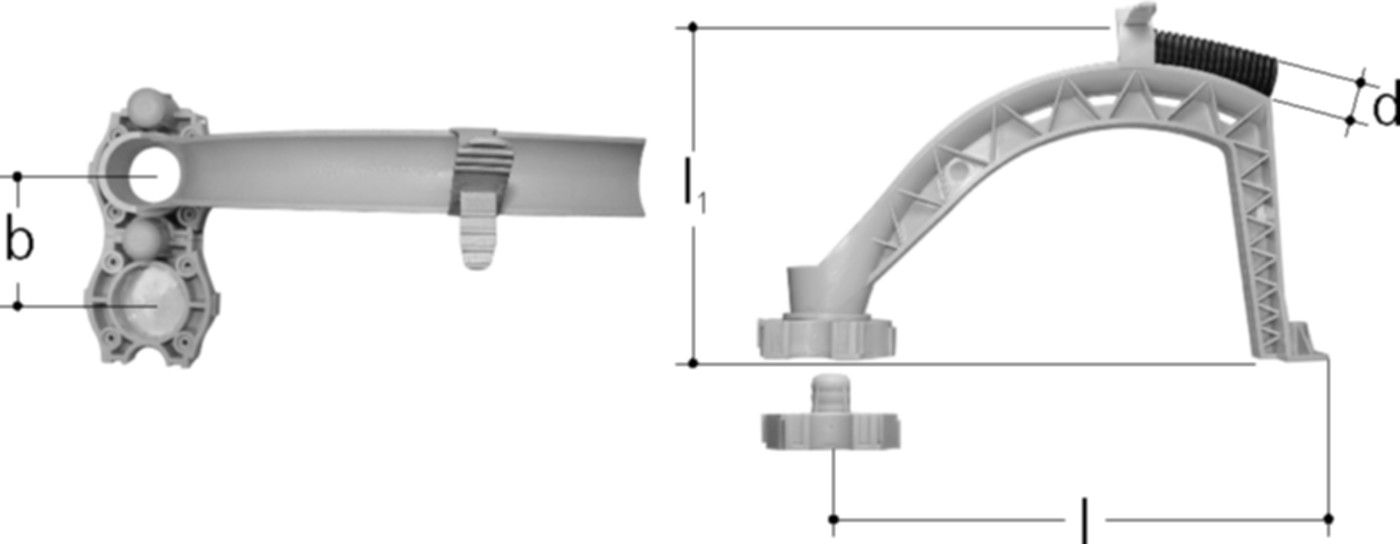 Schalungsdurchführungen +GF+ JRG Sanipex