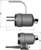 Arbeitszylinder +GF+ JRG Sanipex MT