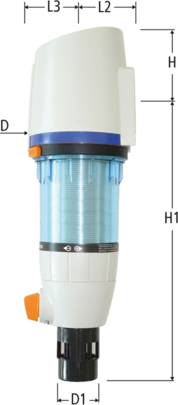 Feinfilter rückspülbar NUSSBAUM Aquapro Fil