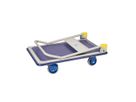 Plattformwagen klappbar Nutzfläche 610 x 445 mm Tragkraft 150 kg - Transportgeräte