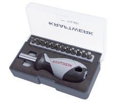 KRAFTWERK Bit-Box 1/4", 13-tlg. - Steck- und Drehmomentschlüssel