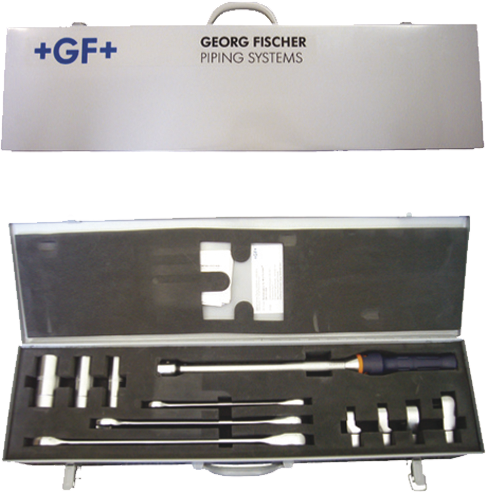 Werkzeugkoffer für die korrekte Montage MULTI/JOINT Kupplungen 200 010 838 - GF Waga-Multi/Joint