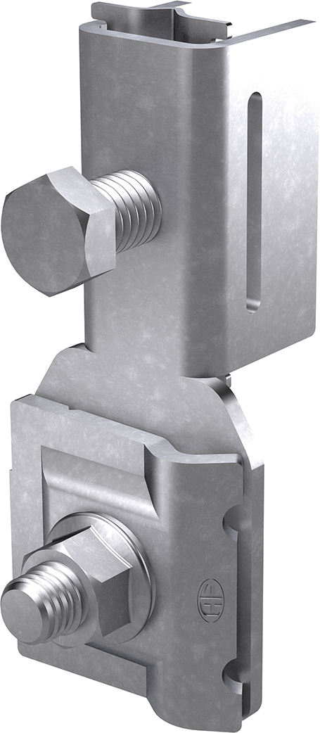 Spannkopf einzeln, InoxA2, 6-10mm AF 280.105.006 - AF Blitzschutzprogramm
