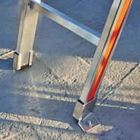 HB Bodenwinkel für Sprossenleiter für Profil 70 - Garten