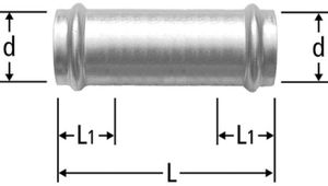 Schiebemuffen NUSSBAUM Optipress-Therm