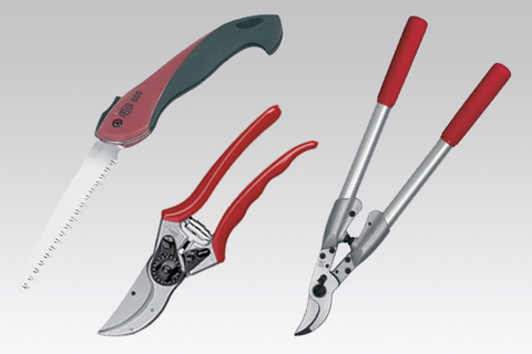 Baumscheren, Astsägen