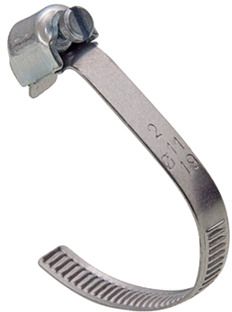 20557 Schlauchbriden offen mit Schneckentrieb