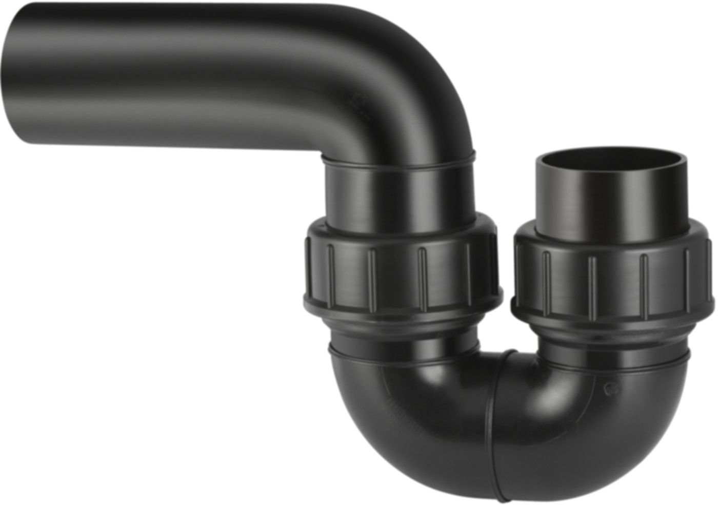 Sifon mit Bundverschraubung d 75mm 365.730.16.1 - Geberit-Sifon + Apparateanschlüsse