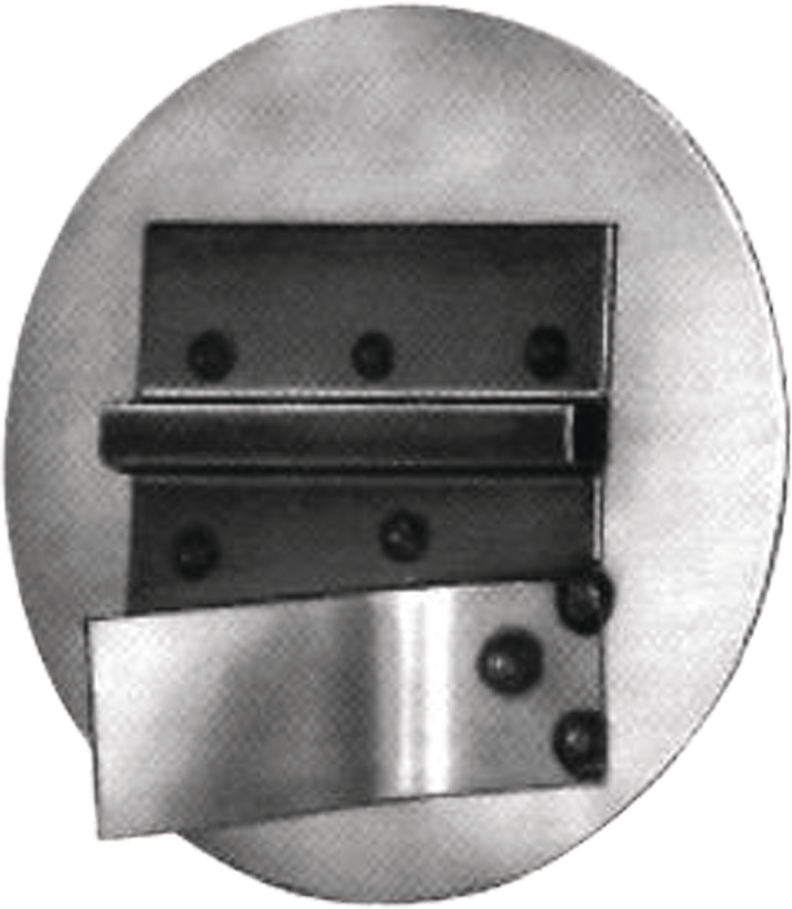 Ofenrohrklappen schwarz 105mm 816.2 - Ofenrohre und Zubehör